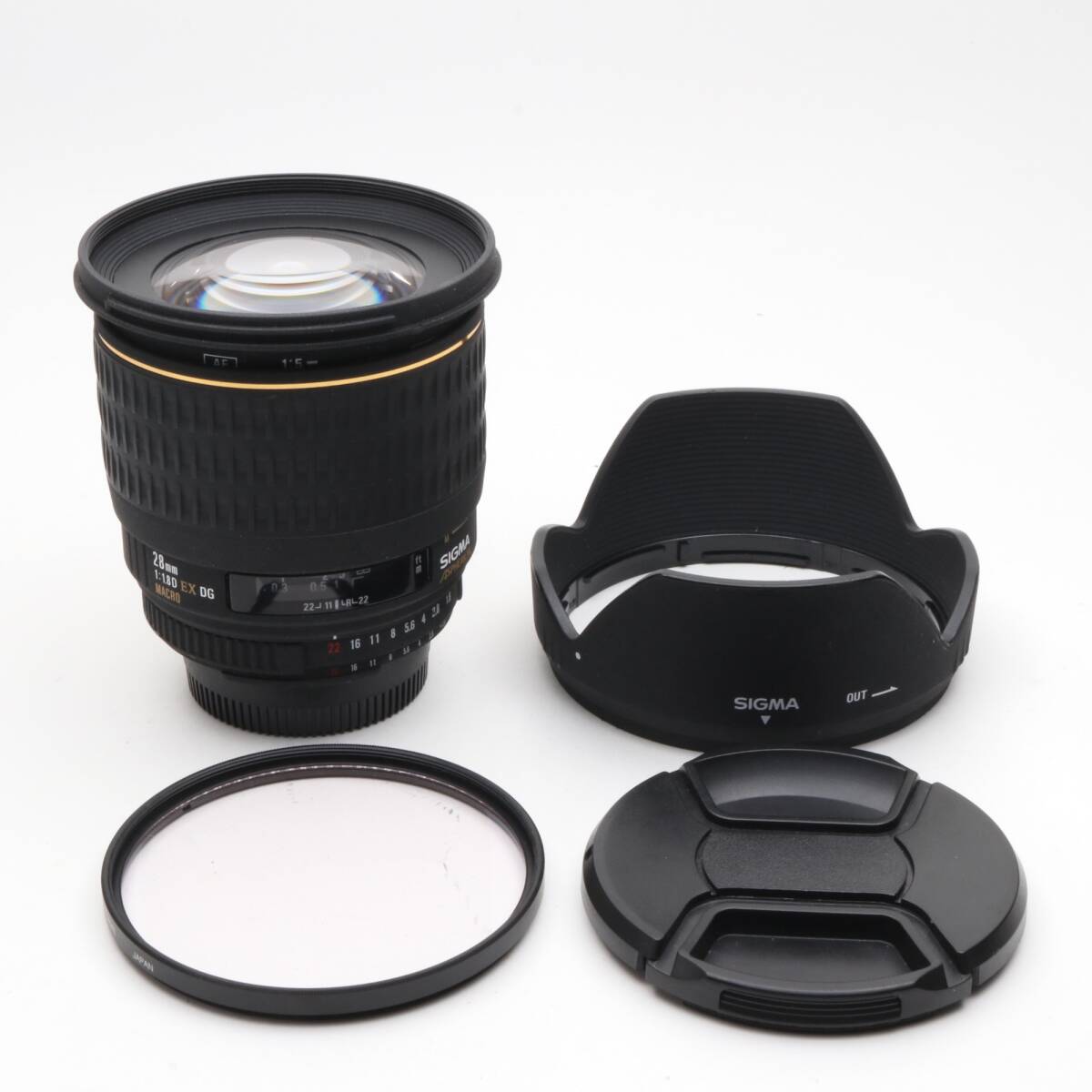 SIGMA 単焦点広角レンズ 28mm F1.8 EX DG ASPHERICAL MACRO ニコン用 フルサイズ対応