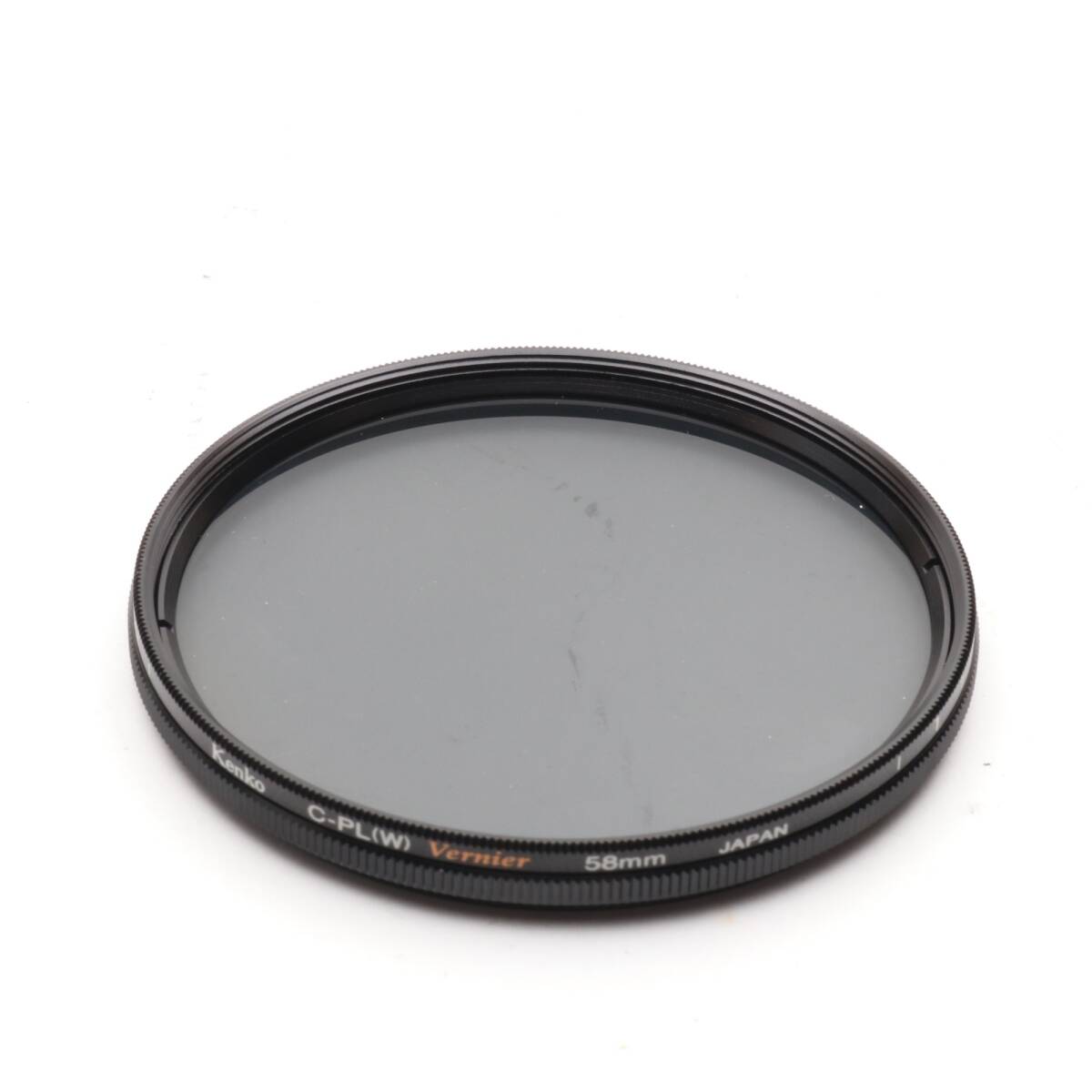 Kenko PLフィルター サーキュラーPL (W) Vernier 58mm コントラスト上昇・反射除去用 315866