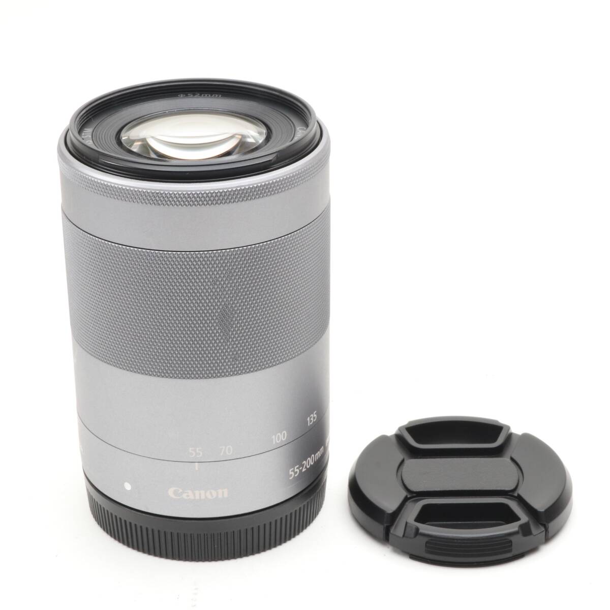 Canon 望遠ズームレンズ EF-M55-200mm F4.5-6.3 IS STM(シルバー) ミラーレス専用 EF-M55-200ISSTMSL