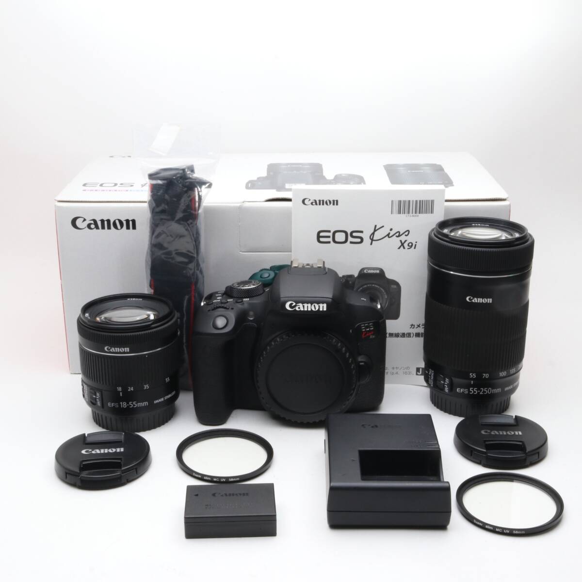 Canon デジタル一眼レフカメラ EOS Kiss X9i ダブルズームキット EOSKISSX9I-WKIT