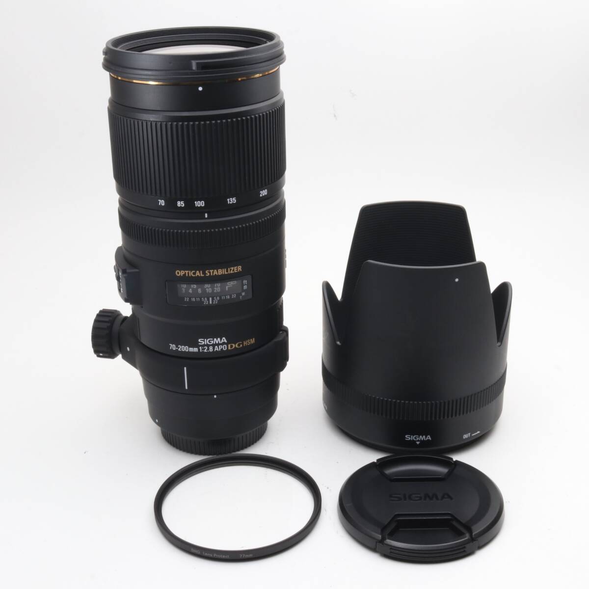 SIGMA 望遠ズームレンズ APO 70-200mm F2.8 EX DG OS HSM シグマ用 フルサイズ対応 589561