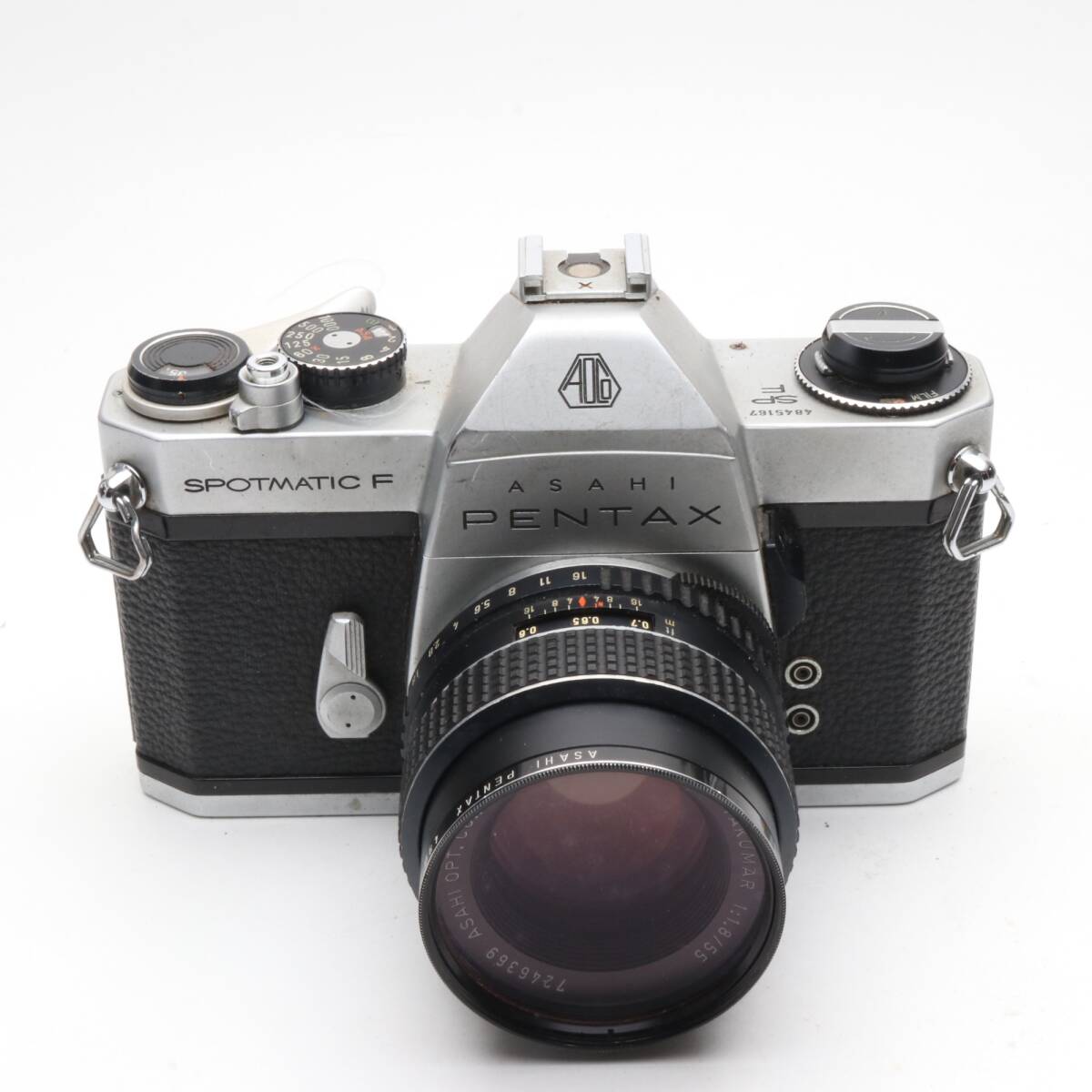 PENTAX SPOTMATIC F SMC TAKUMAR 55mm F1.8 ペンタックス SPF シルバー ボディ タクマー M42マウント