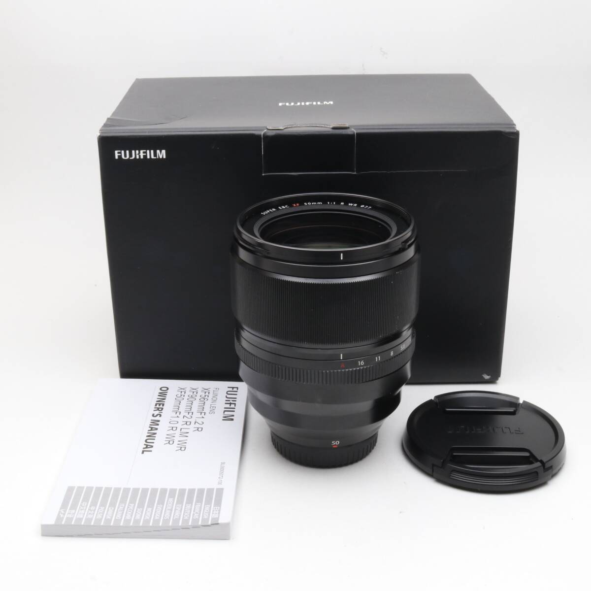FUJIFILM フジノンレンズ 単焦点レンズ 大口径 中望遠 XF50mmF1.0 R WR