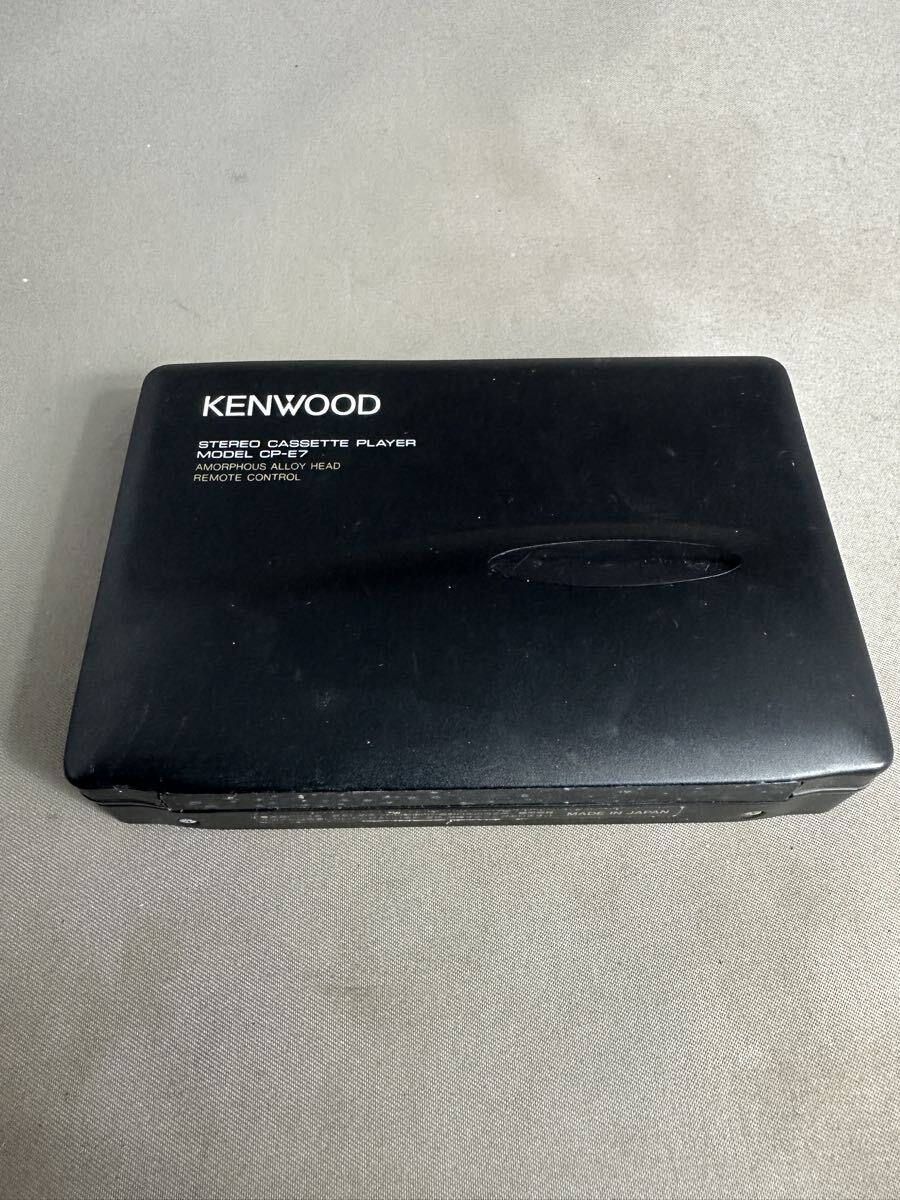G16 KENWOOD ケンウッド　 ポータブルカセットプレーヤー　CP-E7 ジャンク品