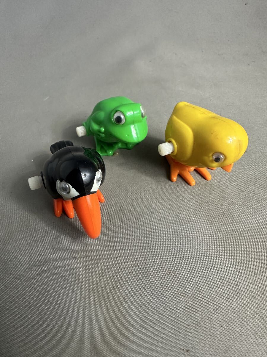 G57 昭和レトロ　TOMY トミー　ゼンマイトイ　玩具　カエル 当時物　ヴィンテージ　日本製