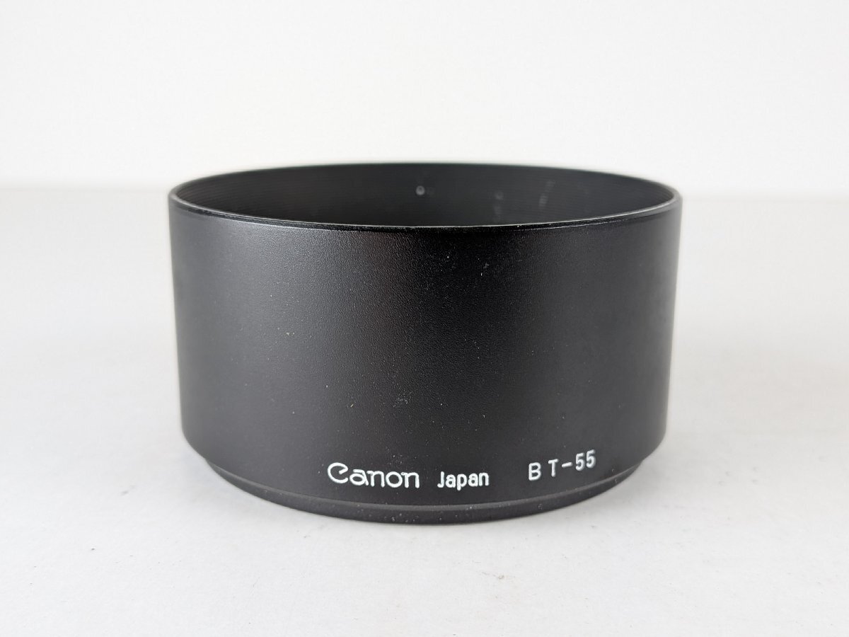 金属製 Canon BT-55 メタルフード 旧FD 85mm 100mm 135mm用 キャノン レンズフード