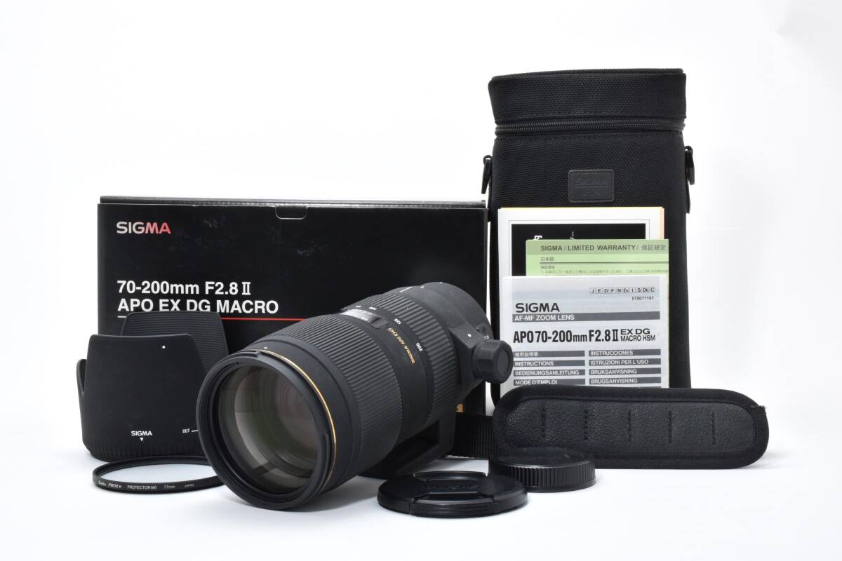 ★☆【動作品！】 #2767647 SIGMA EX APO DG 70-200mm F2.8 II MACRO HSM Pentax用☆★