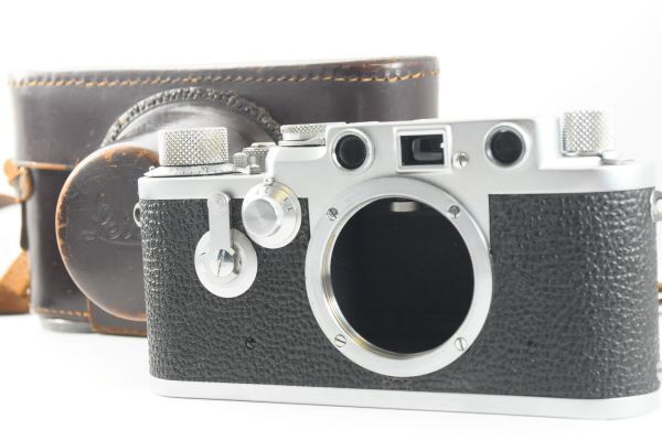 ★極上美品★Leica ライカ 3f レッドダイヤル ボディ 清潔感ある綺麗な外観！クリアーな光学！0210
