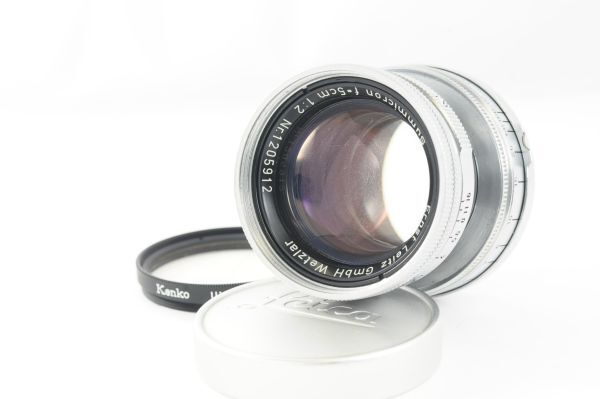 ★極上美品★Leica ライカ Summicron 5cm 50mm F2 L39 Lマウント 清潔感溢れる綺麗な外観！クリアーな光学！0210