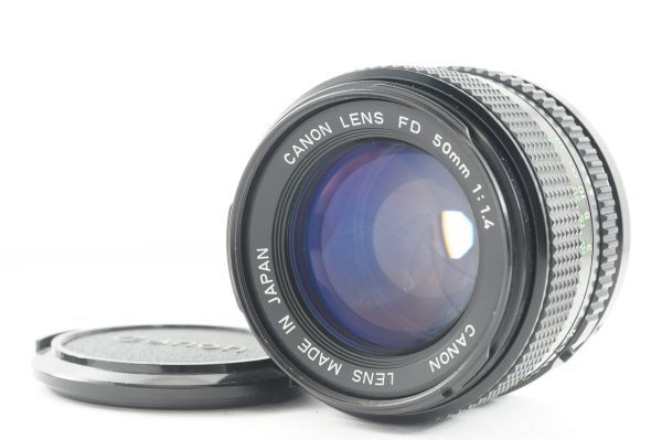 ★超美品★CANON キヤノン NEW FD 50mm F1.4 使用感の少ない綺麗な外観！クリアーな光学！0223