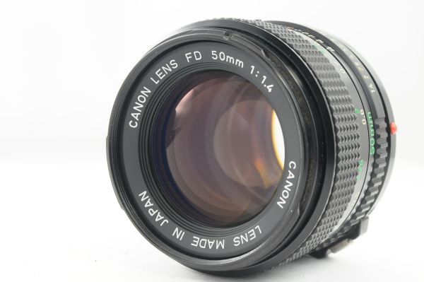 ★超美品★Canon キヤノン NEW FD 50mm F1.4 使用感の少ない綺麗な外観！クリアーな光学！0219