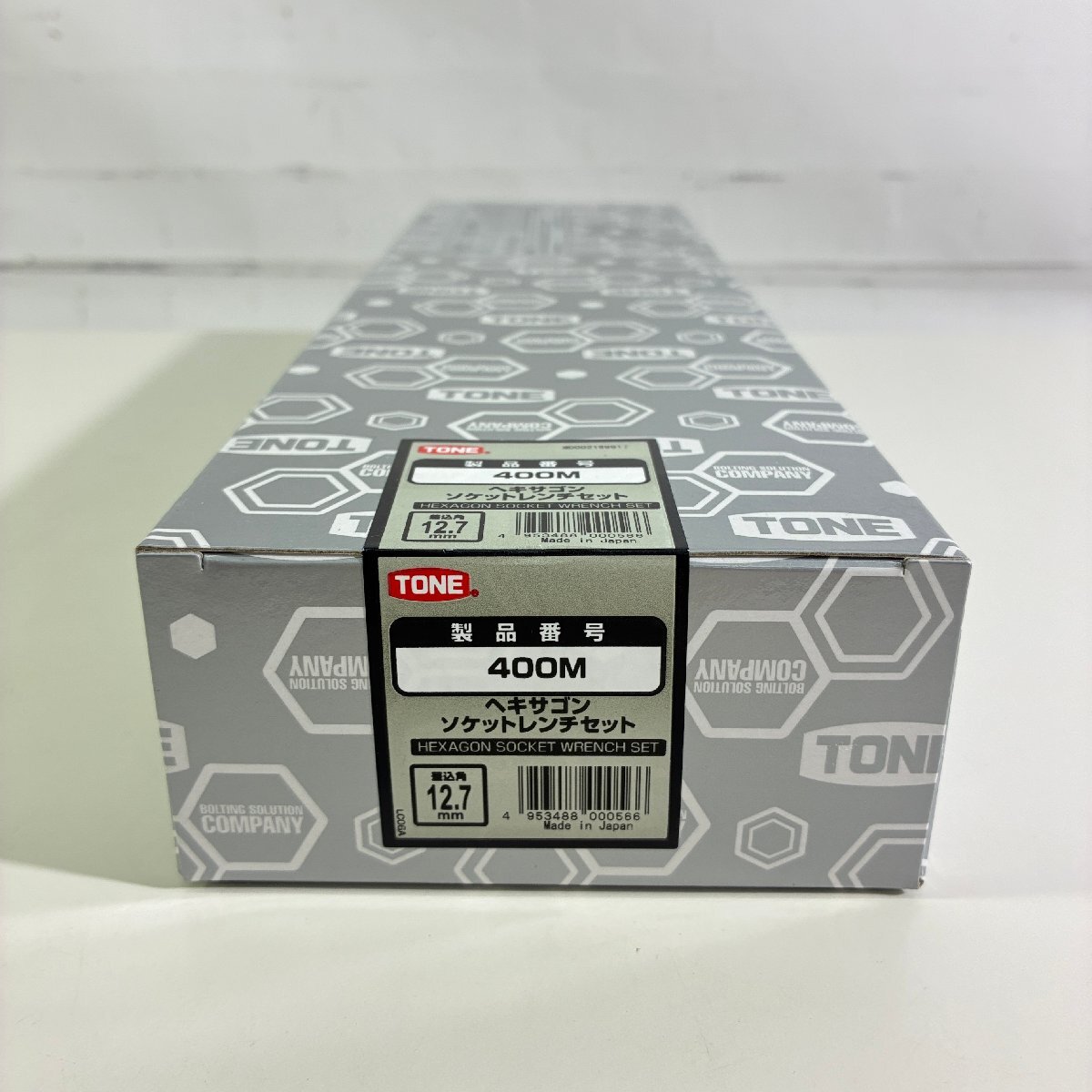 ☆727☆ TONE ヘキサゴン ソケットレンチセット 差込角 12.7㎜ 400M 未使用　　【SR】