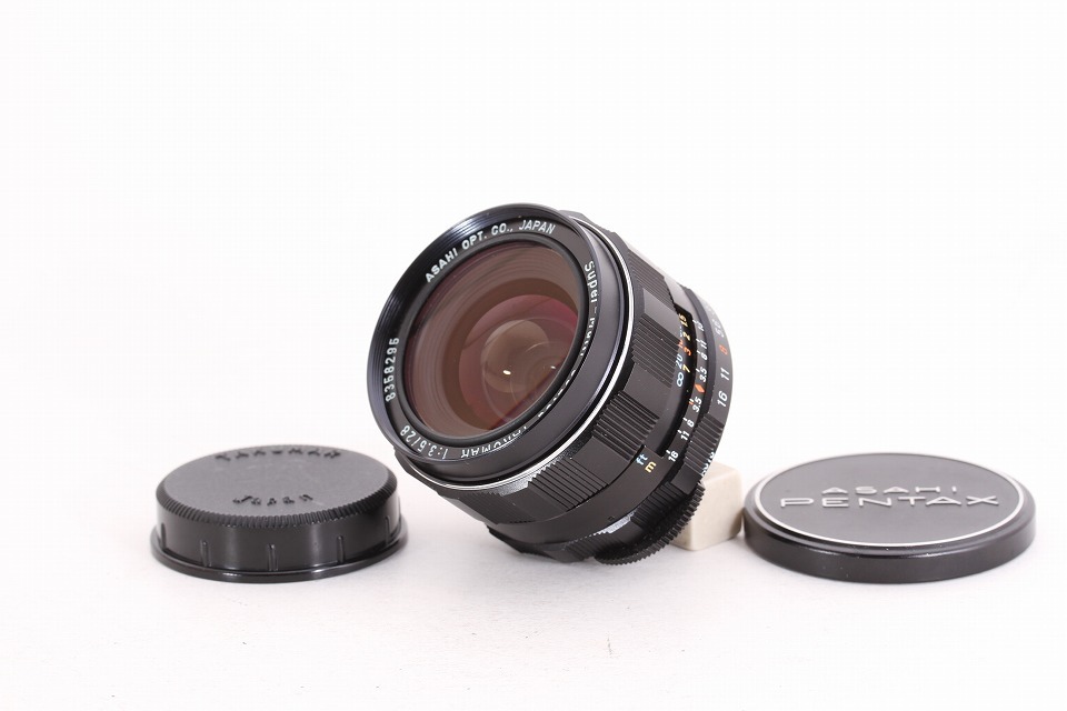 【美品】ペンタックス Pentax SMC TAKUMAR 28mm F3.5 レンズ M42マウント 8358295 #YL1022