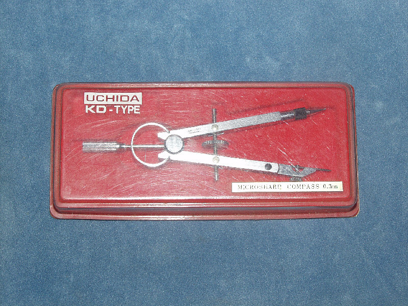  UCHIDA ウチダ KD-Type マイクロシャープコンパス 0.3mm