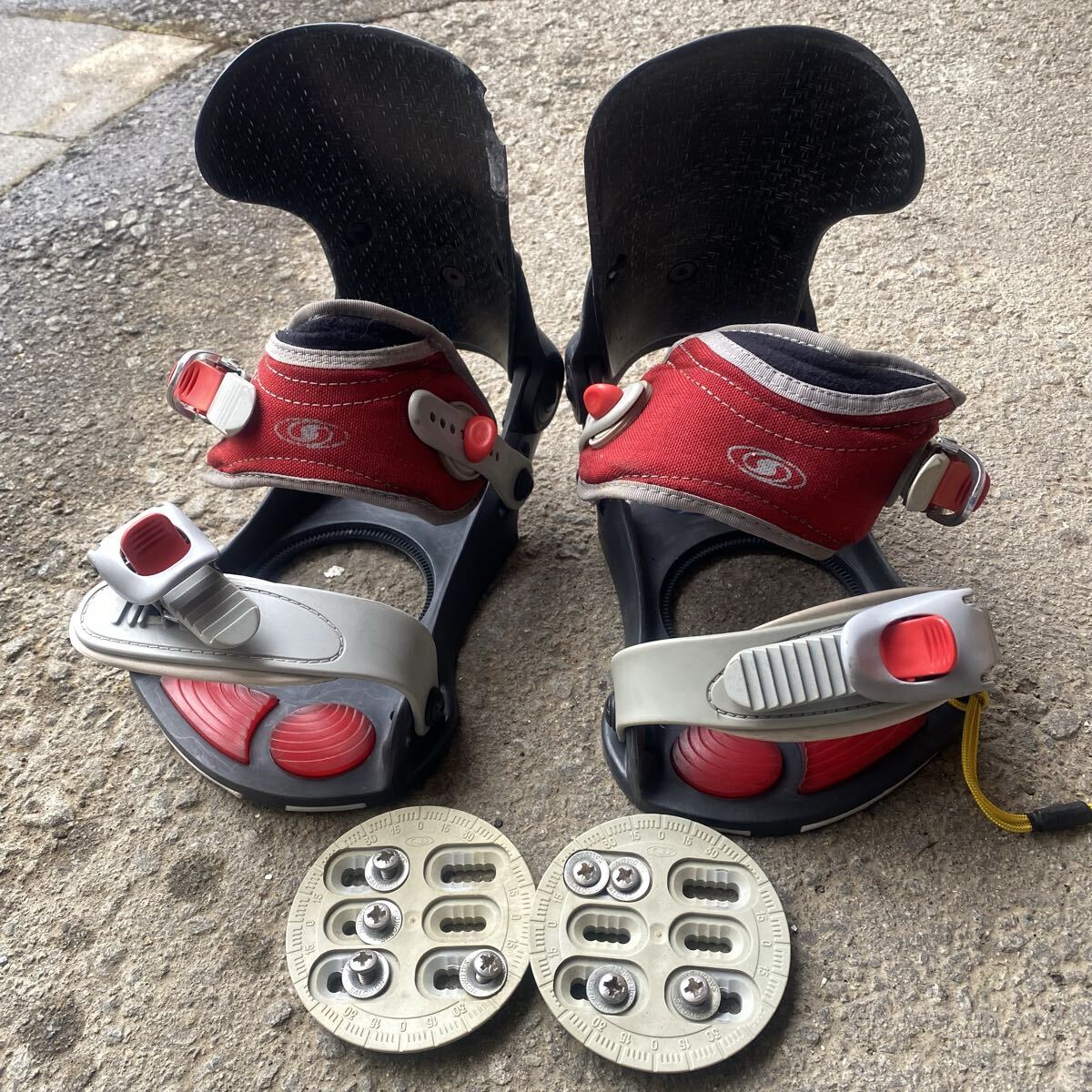 【BD044】バインディング★SALOMON サロモン★サイズ：S★スノーボード用品 ビンディング メンズ レディース ブーツ