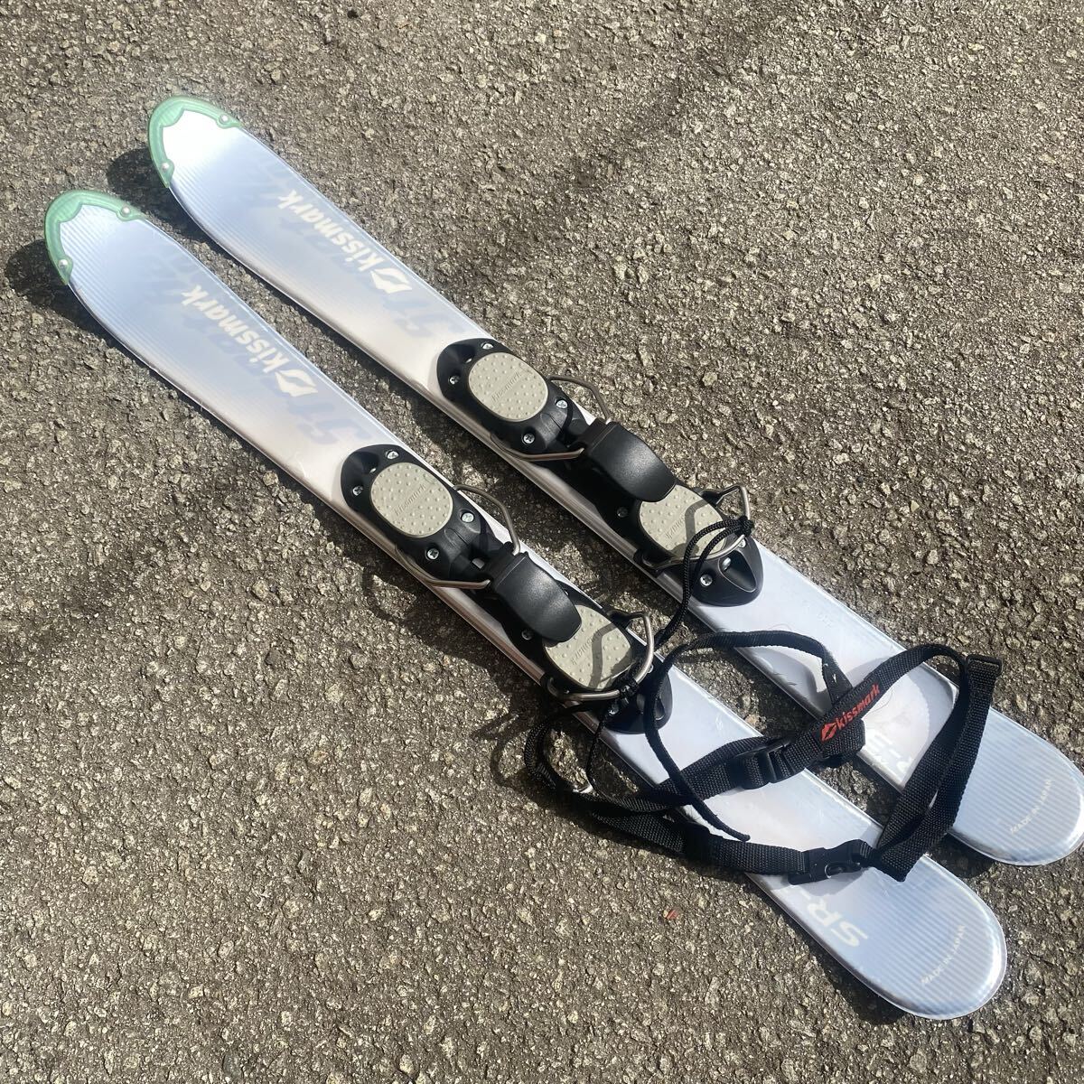 【SK000】ファンスキー★KISSMARK キスマーク★サイズ：95.0cm★ショートスキー スノーボード