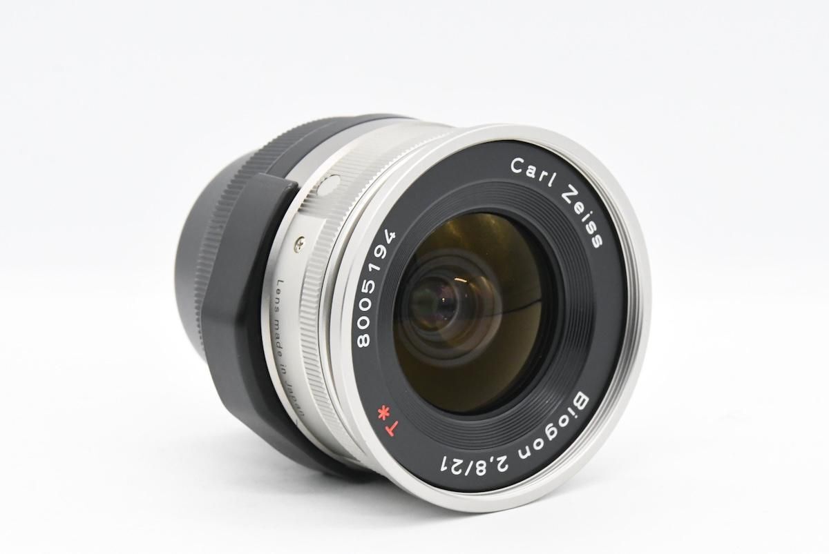 CONTAX コンタックス Carl Zeiss Biogon 21mm F2.8 T* (G) + GF-21