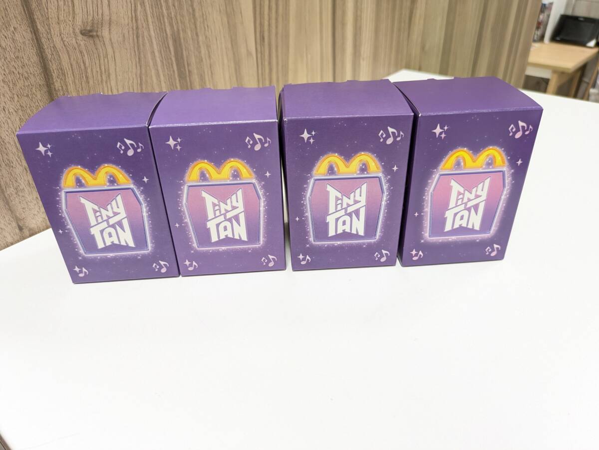 BTS Tiny TAN タイニータン マクドナルド コラボ フィギア 4個まとめ◆30082