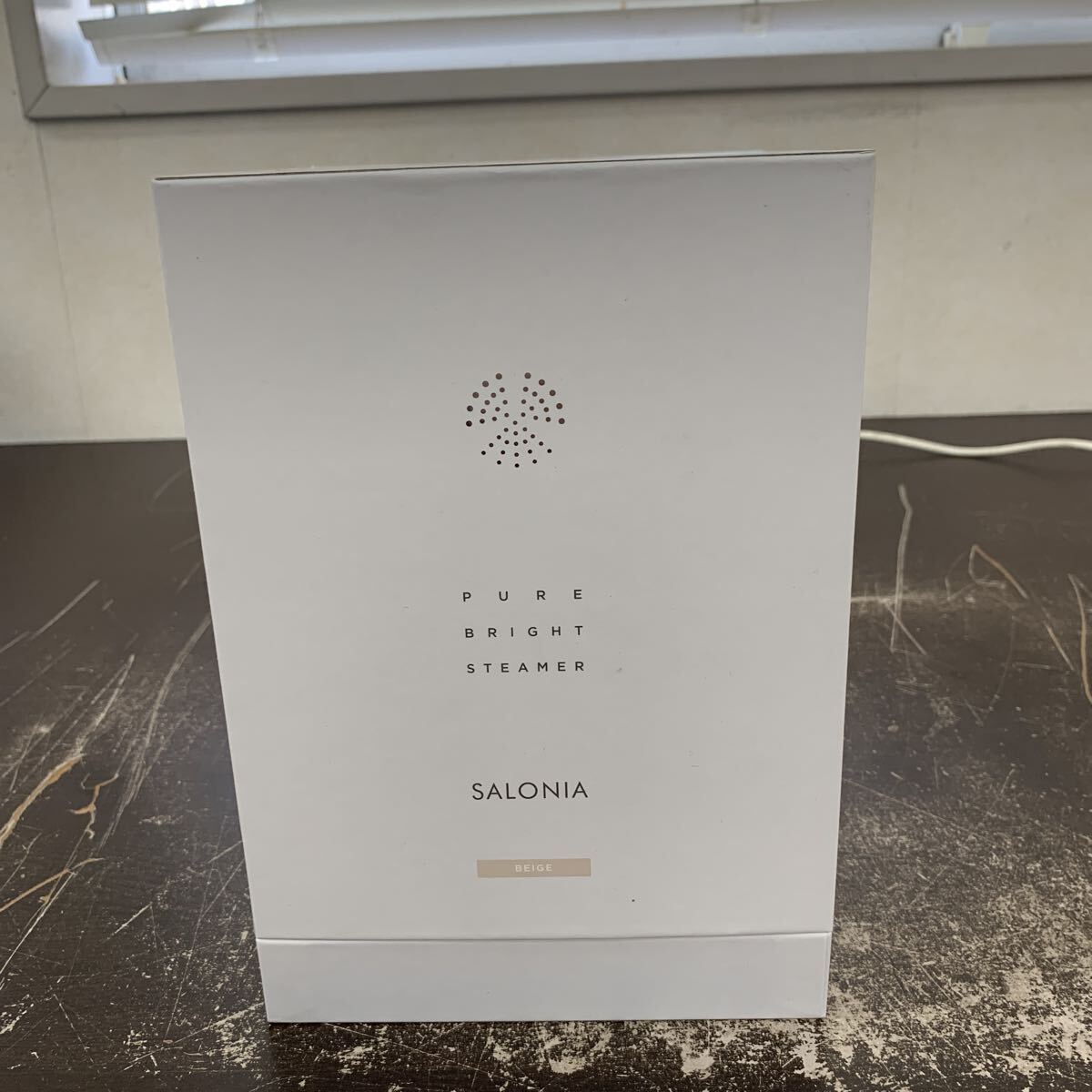 新品 SALONIA ピュアブライトスチーマー SAL22207BE サロニア スチーマー
