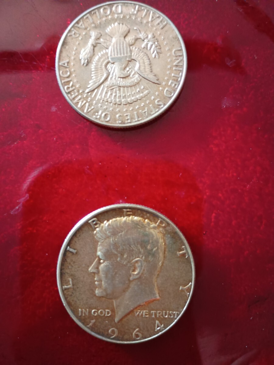 アメリカ 硬貨1964