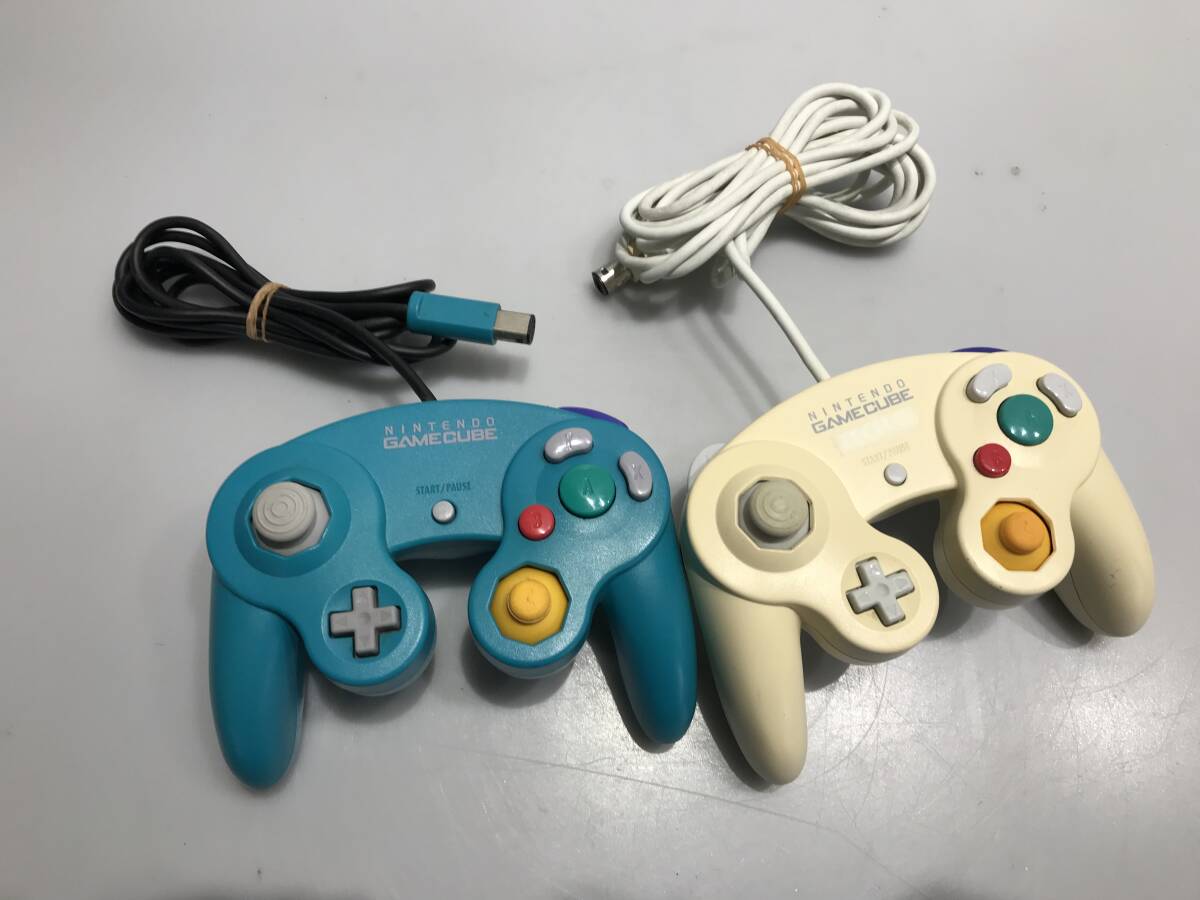 ゲームキューブ用コントローラ DOL-003 2個 中古品G185 