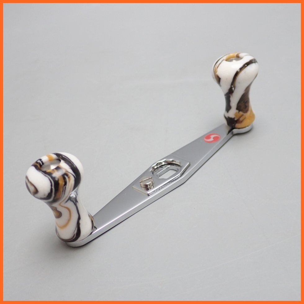 ★未使用 Simon/サイモン ABU カスタムハンドル アンバサダー2500C・1500C用/80mm/釣り具/リールパーツ&1380602253