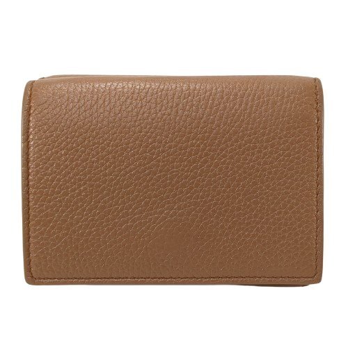 BOTTEGA VENETA ボッテガ・ヴェネタ コンパクトウォレット 三つ折り財布 レザー ブラウン 茶系 メンズ レディース ミニ