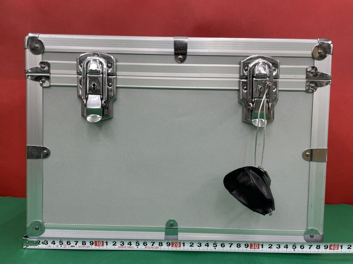 （B44）KAKUBA ジェラルミン カメラケース コンテナ ハードケース カメラ バッグ トランクケース カメラアクセサリー 機材ケース 鍵付き 箱