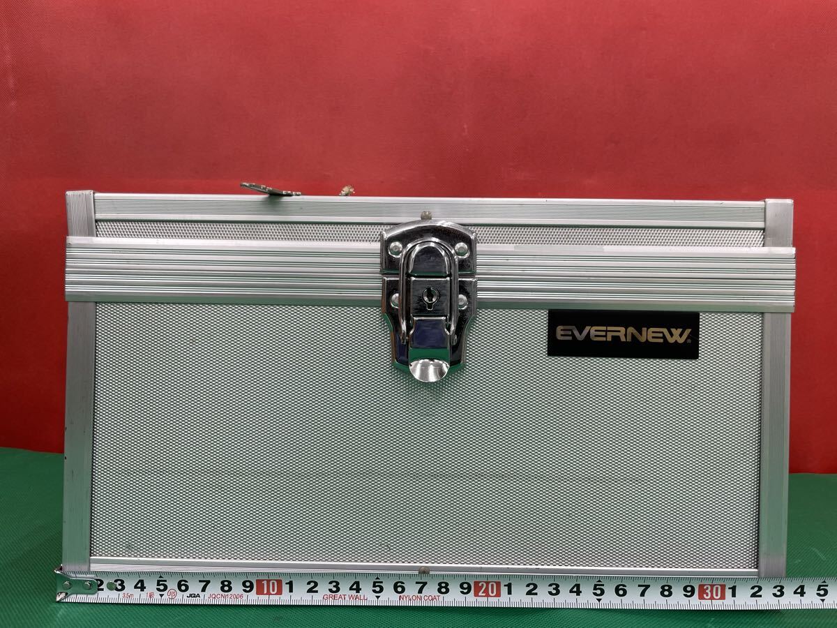 （B45）EVERNEW アルミ カメラケース コンテナ ハードケース カメラ バッグ トランクケース カメラアクセサリー 機材ケース 鍵付き 
