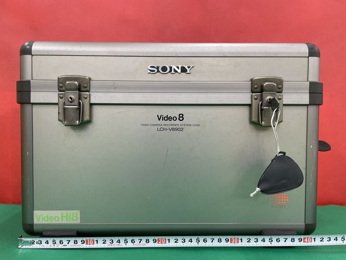 （B50）SONY LCH- V8902 ジェラルミン ビデオケース コンテナ ハードケース カメラ バッグ トランクケース カメラアクセサリー 機材ケース 