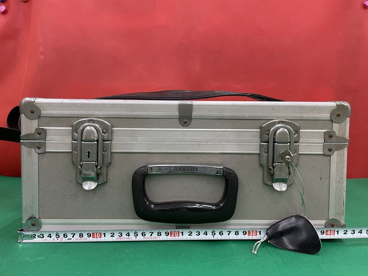 （B94）HAKUBA アルミ カメラケース コンテナ ハードケース カメラ トランクケース カメラアクセサリー 機材ケース 鍵付き 