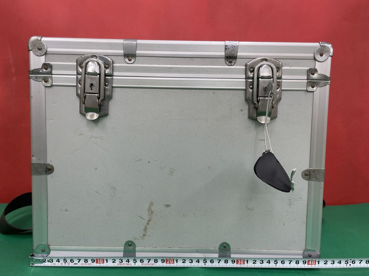 （B162）HAKUBA ジェラルミン カメラケース コンテナ ハードケース カメラ ランクケース カメラアクセサリー 機材ケース 鍵付き