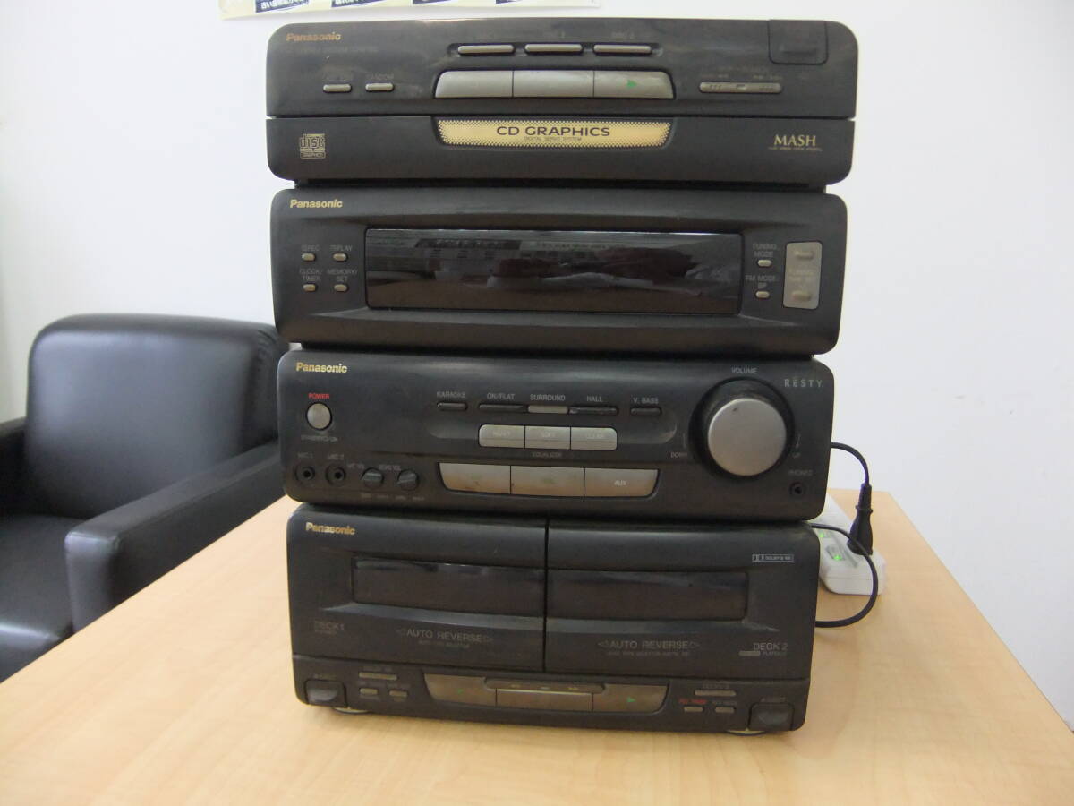 【50578】パナソニック　コンポ　SA-CH410G　ジャンク品