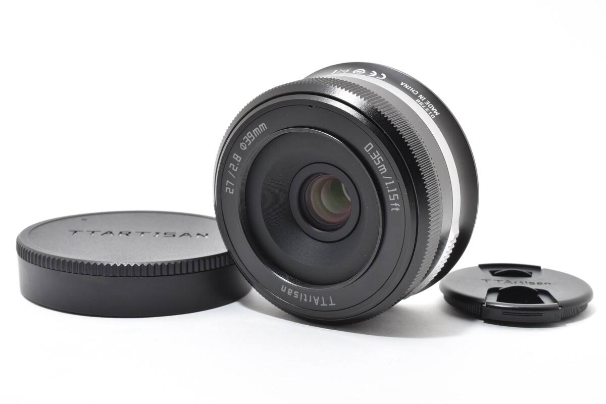 ★極上美品★銘匠光学 TTArtisan AF 27mm F2.8 NIKON Z ブラック★　YA9485＃12