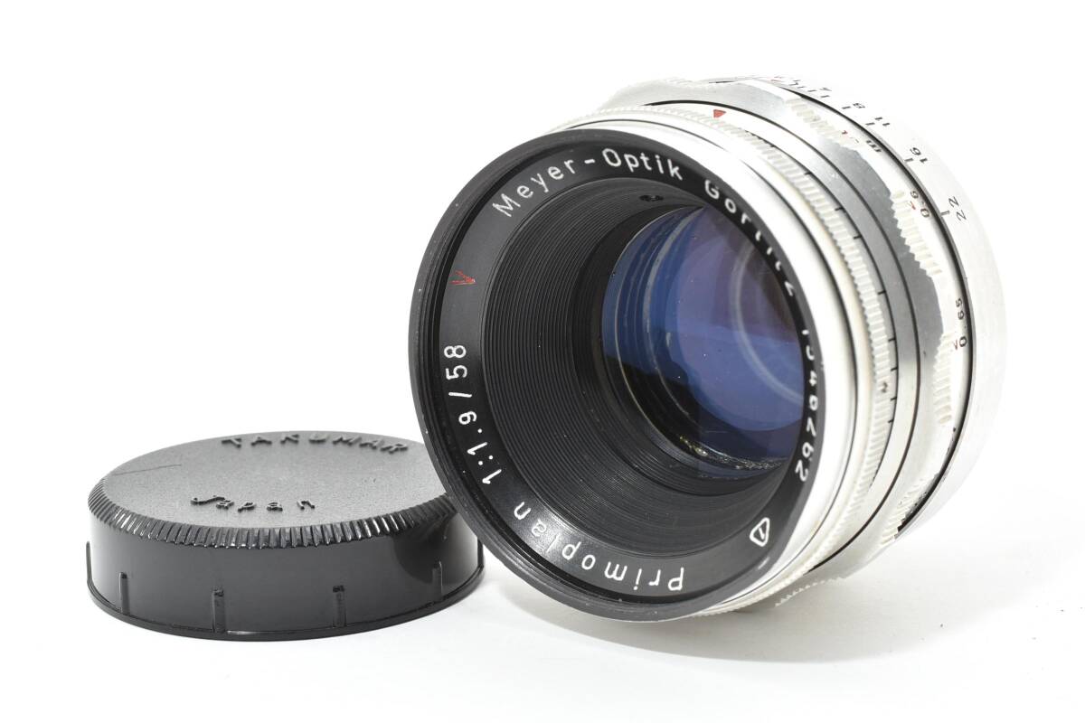 ★良品★Meyer メイヤー Primoplan 58mm F1.9 V M42マウント★　YM9490＃26