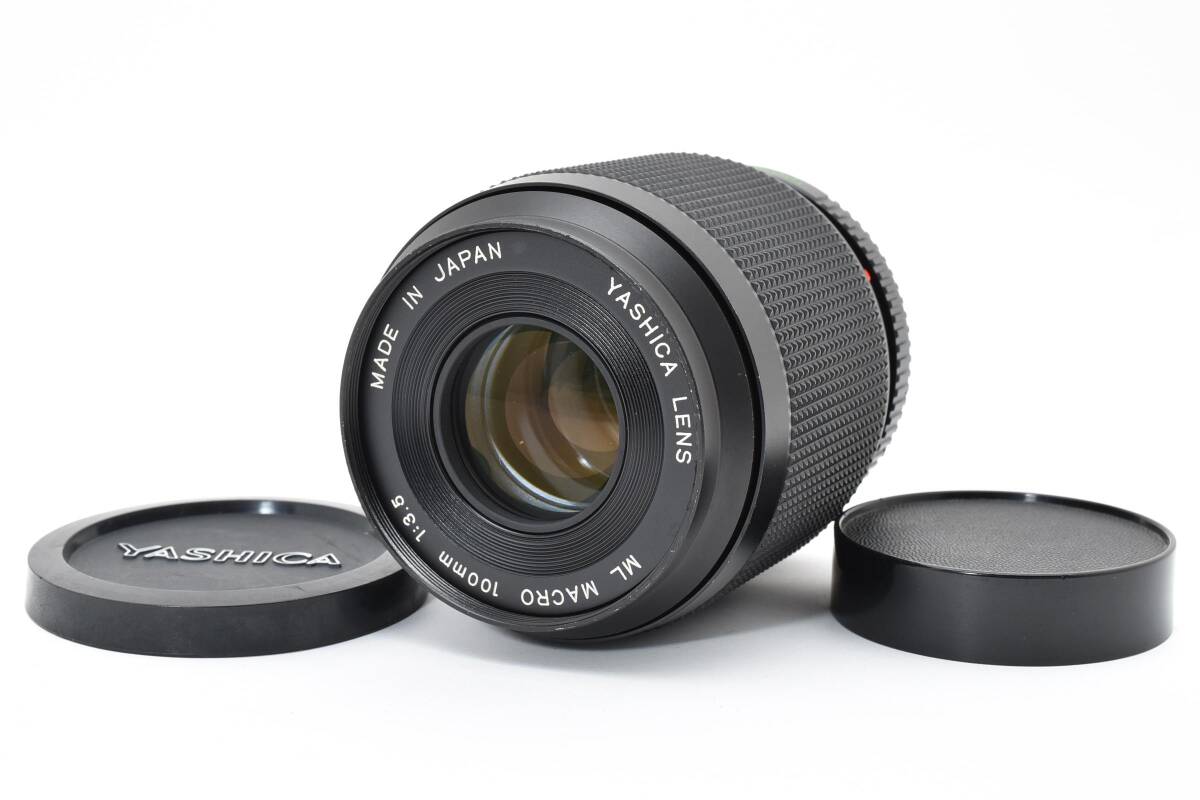 ★良品★ヤシカ YASHICA ML MACRO 100mm F3.5 CONTAX コンタックス Y/Cマウント★　Y9535＃98