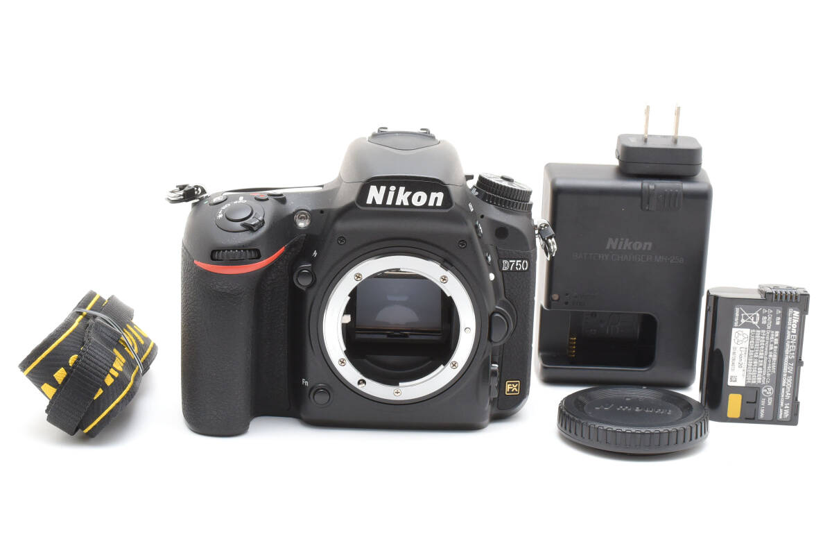 ★極上美品★《ショット数13,863回 》Nikon ニコン D750 ボディ★　YM9617＃63