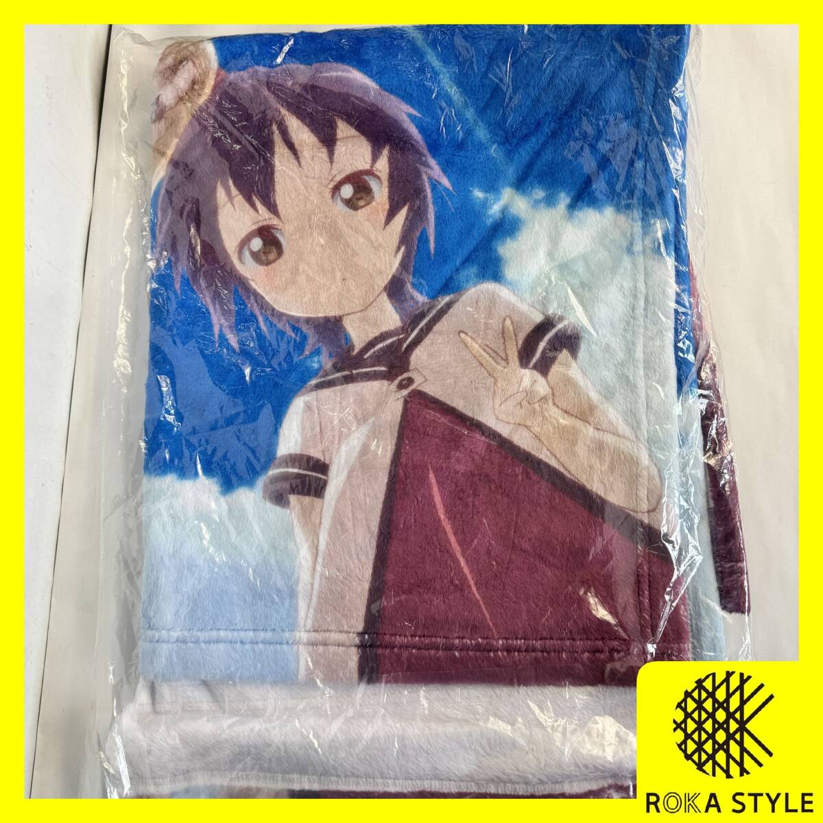 新品 もふもふひざ掛け ごらく部 赤座あかり 歳納京子 船見結衣 吉川ちなつ ブランケット ゆるゆり なもり 一迅社 長期保管品 +B1p R8209