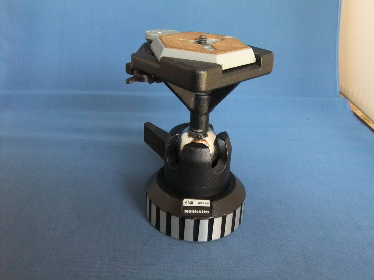 ★Manfrrot　＃１６８　大型自由雲台　美品　即決　★