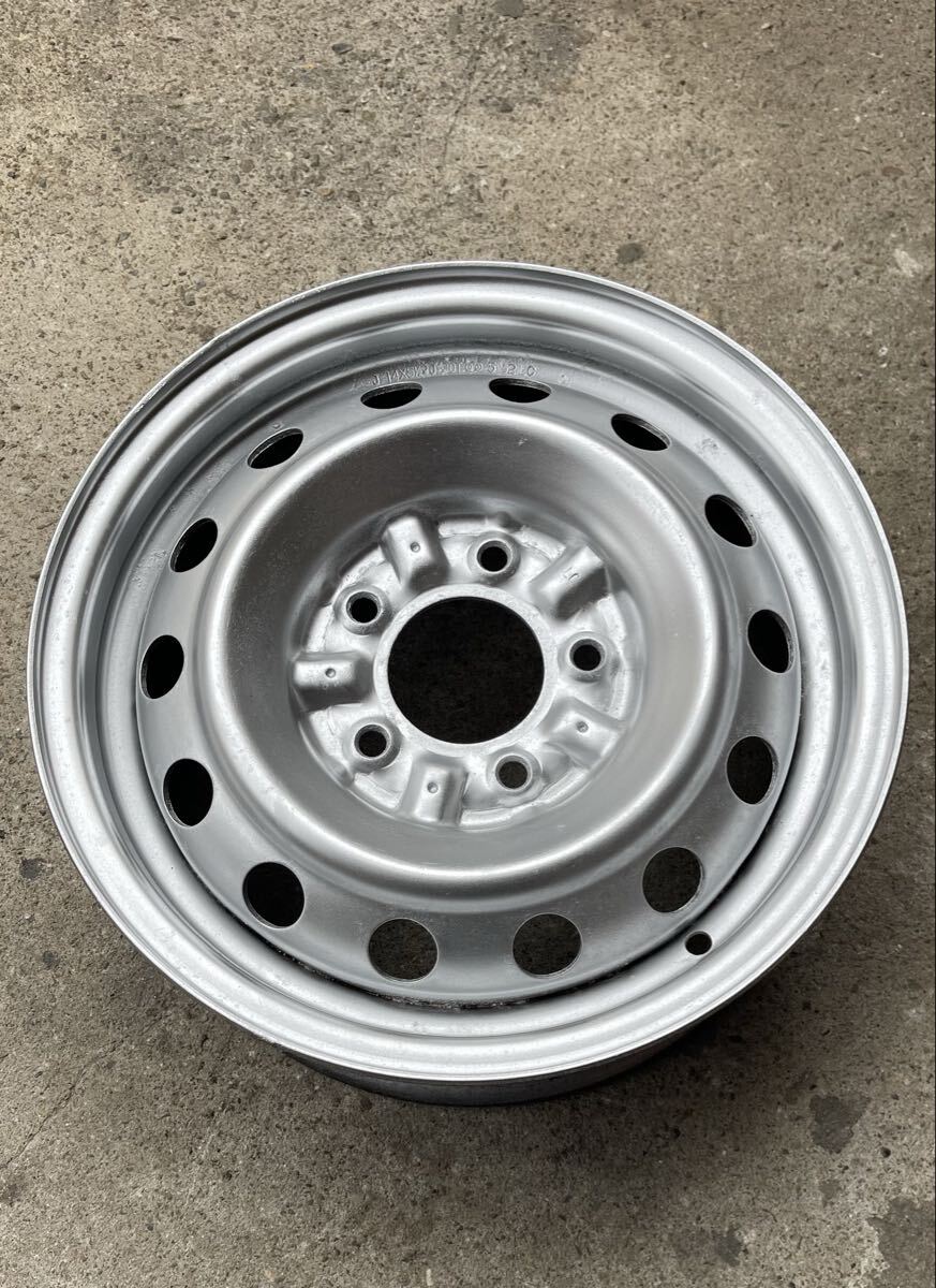 トヨタ純正スチールホイール14x5.5JJ PCD114.3 5穴　1本トヨタ マークII X70系・トヨタ チェイサー X70系・トヨタ クレスタ X70系