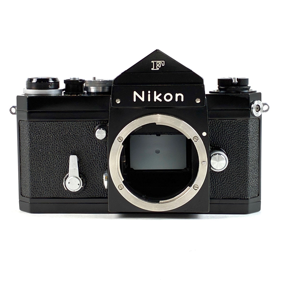 ニコン Nikon F アイレベル ブラック ボディ フィルム マニュアルフォーカス 一眼レフカメラ 【中古】