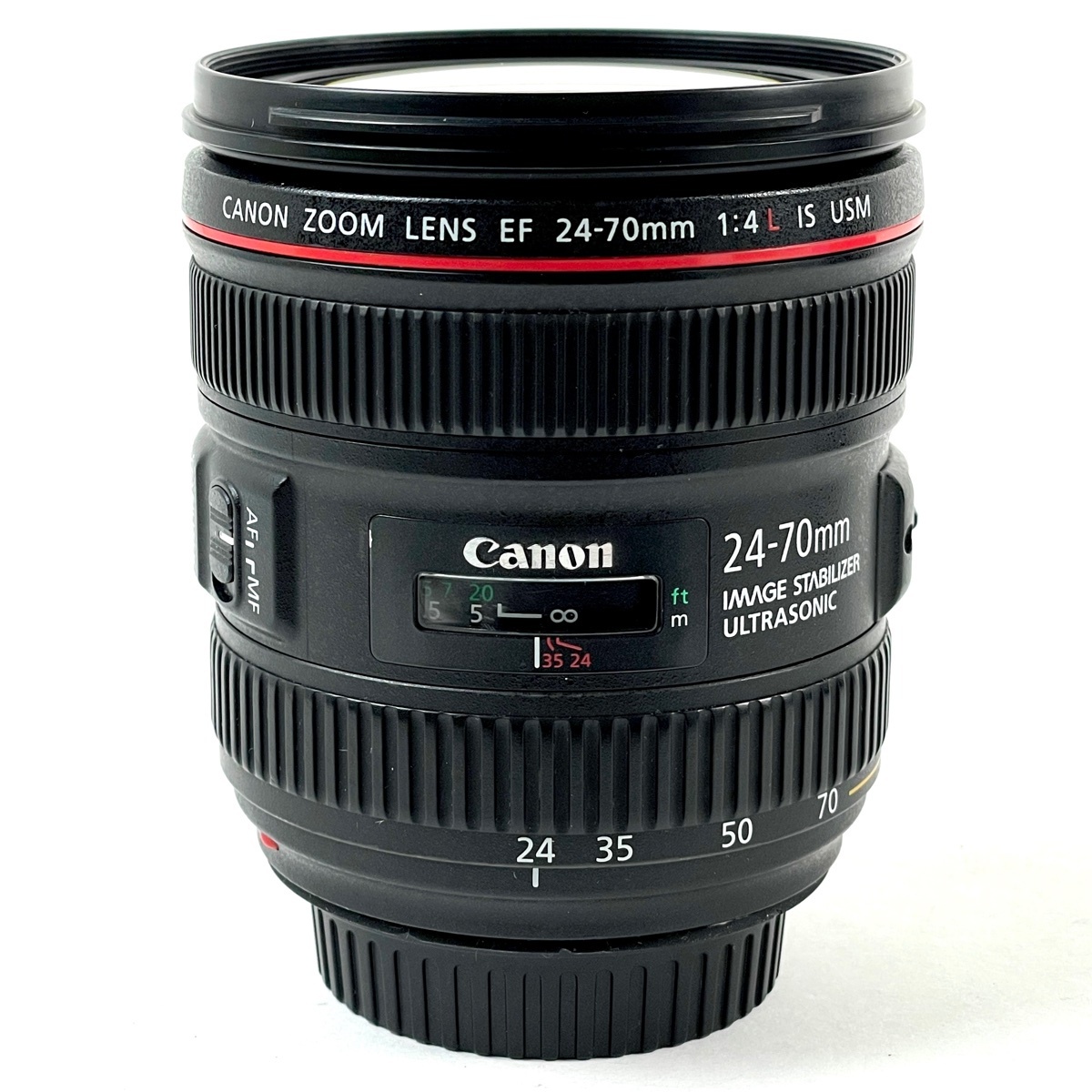キヤノン Canon EF 24-70mm F4L IS USM ［ジャンク品］ 一眼カメラ用レンズ（オートフォーカス） 【中古】