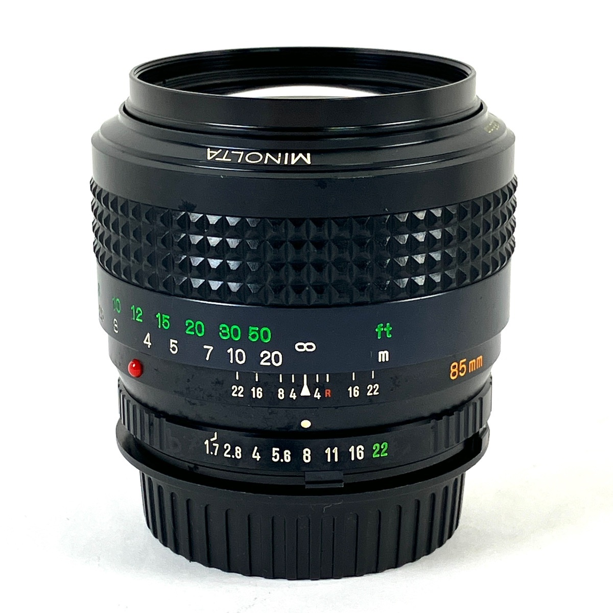 ミノルタ MINOLTA MD ROKKOR 85mm F1.7 一眼カメラ用レンズ（マニュアルフォーカス） 【中古】