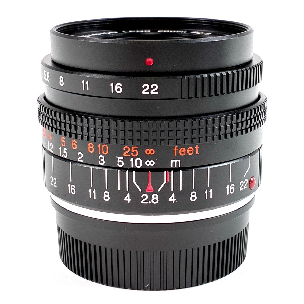 コニカ KONICA M-Hexanon 28mm F2.8 レンジファインダーカメラ用レンズ 【中古】