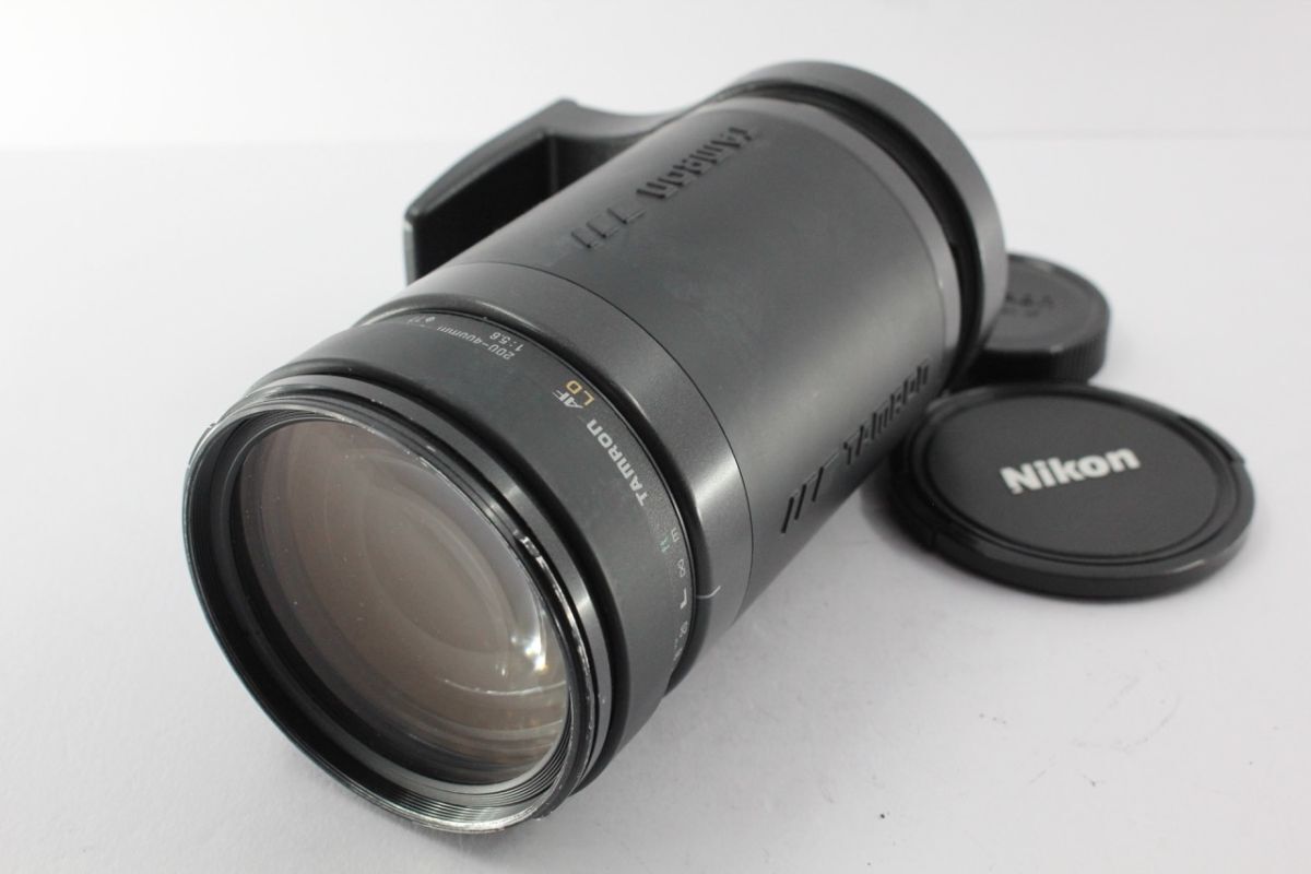 ★特上品★ タムロン TAMRON AF 200-400mm F5.6 LD IF ニコン用 《キャップ 付き》 A8 A6968