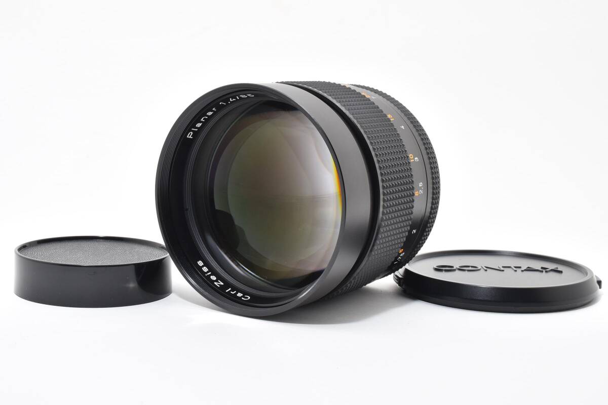 【美品】CONTAX コンタックス Carl zeiss plamar カールツァイス プラナー T 85mm F1.4 MMJ #619
