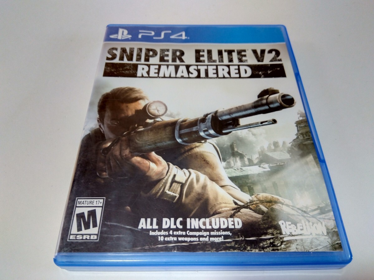 日本語対応 PS4 ソフト Sniper Elite V2 Remastered 北米 海外 輸入版 スナイパーエリートV2