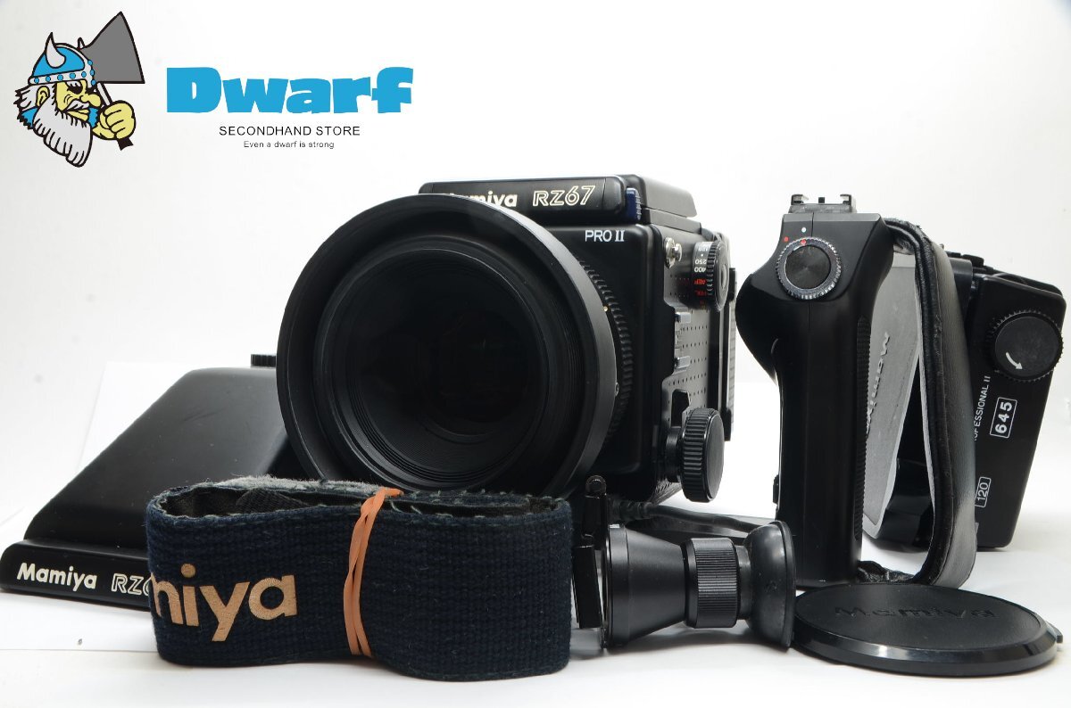 マミヤ MAMIYA RZ67 PROFESSIONAL II Z 110mm F2.8 W その他アクセサリー付
