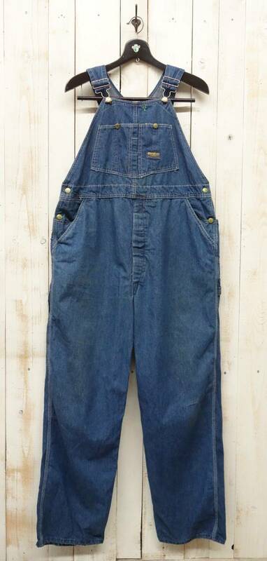 古着卸　VINTAGE US古着 ＊OSHKOSH B'GOSH 　オシュコシュ ビゴッシュ ＊デニム　オーバーオール ＊UNION MADE ＊SANFORIZED ＊VESTBAK