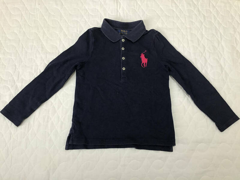 POLO RALPHLAUREN ラルフローレン　長袖ポロシャツ　115cm